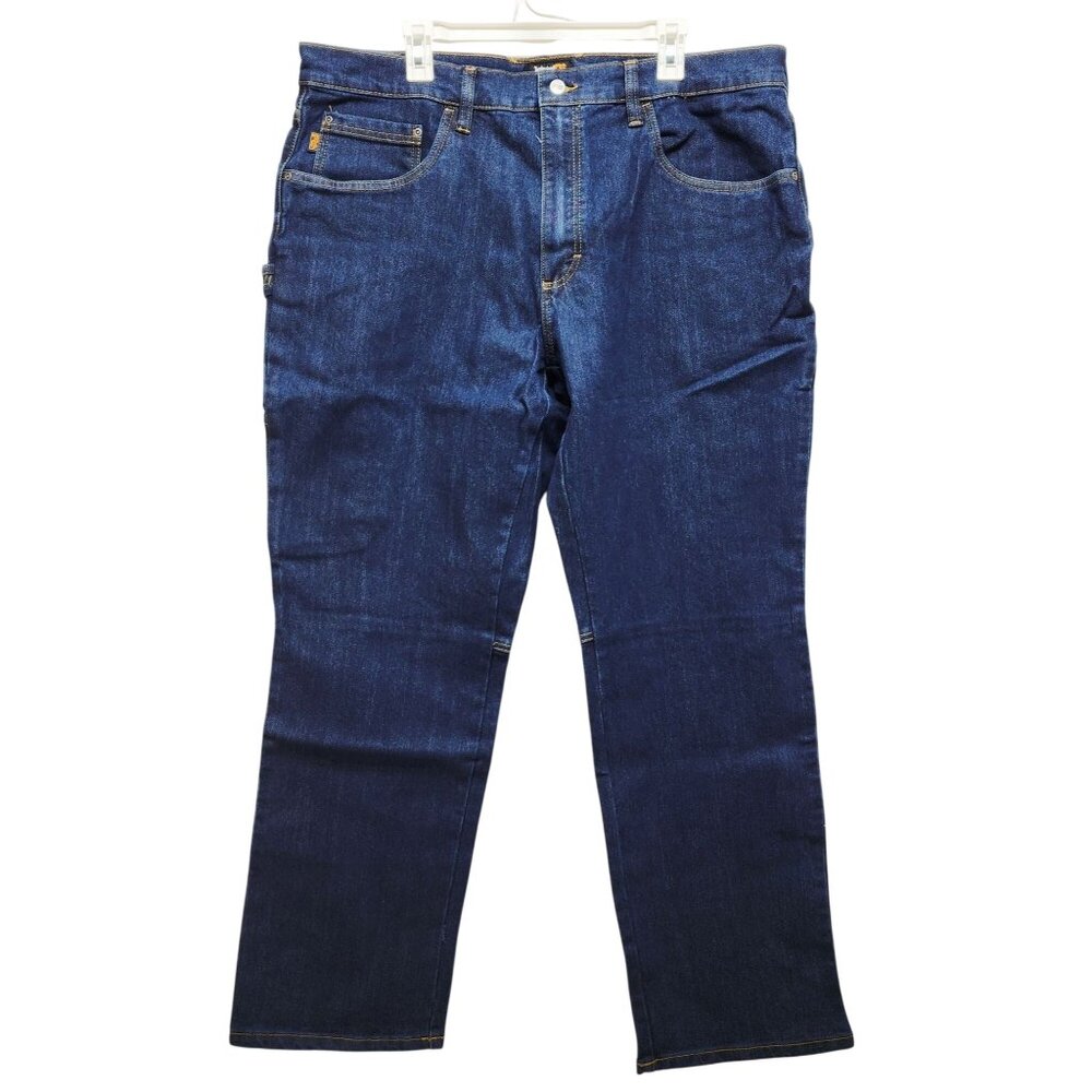 Timberland PRO Flex Ballast Straight Fit Carpenter Men's Jeans W40 L32 Dark Wash